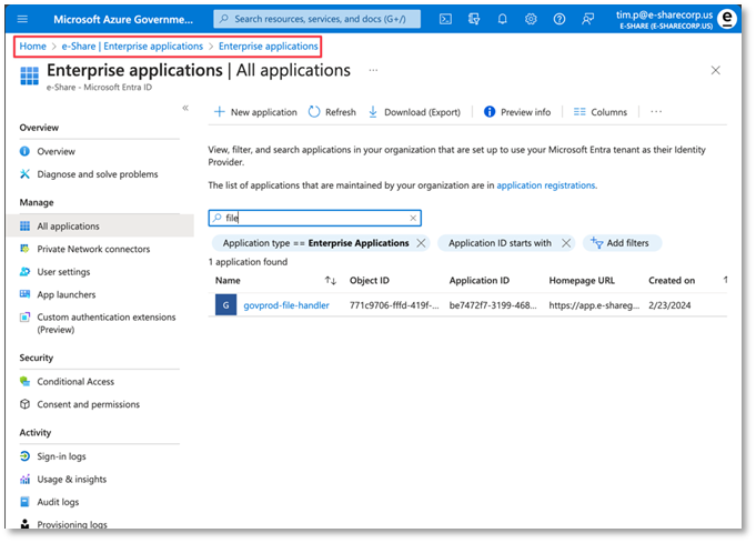 M365 Trusted Sharing Action Menu Installation Guide – eShare Support